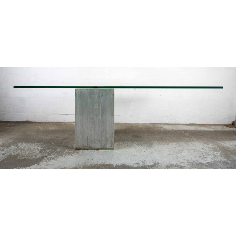 Vintage Dining table by Sergio & Giorgio Saporiti