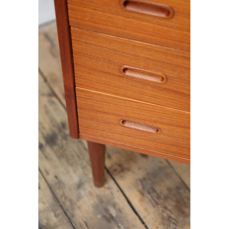 Teak Vintage Chest of drawers with 6 drawers