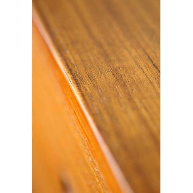 Teak Vintage Chest of drawers with 6 drawers