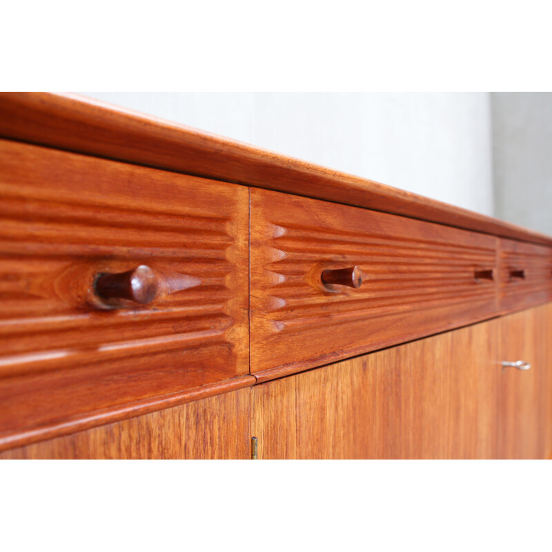 Vintage British sideboard in teak by Dalescraft