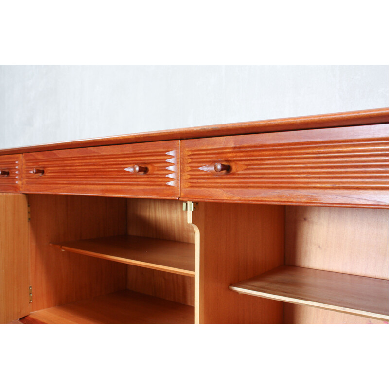 Vintage British sideboard in teak by Dalescraft