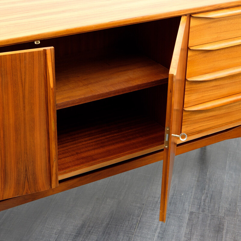 Vintage sideboard in caucasian walnut