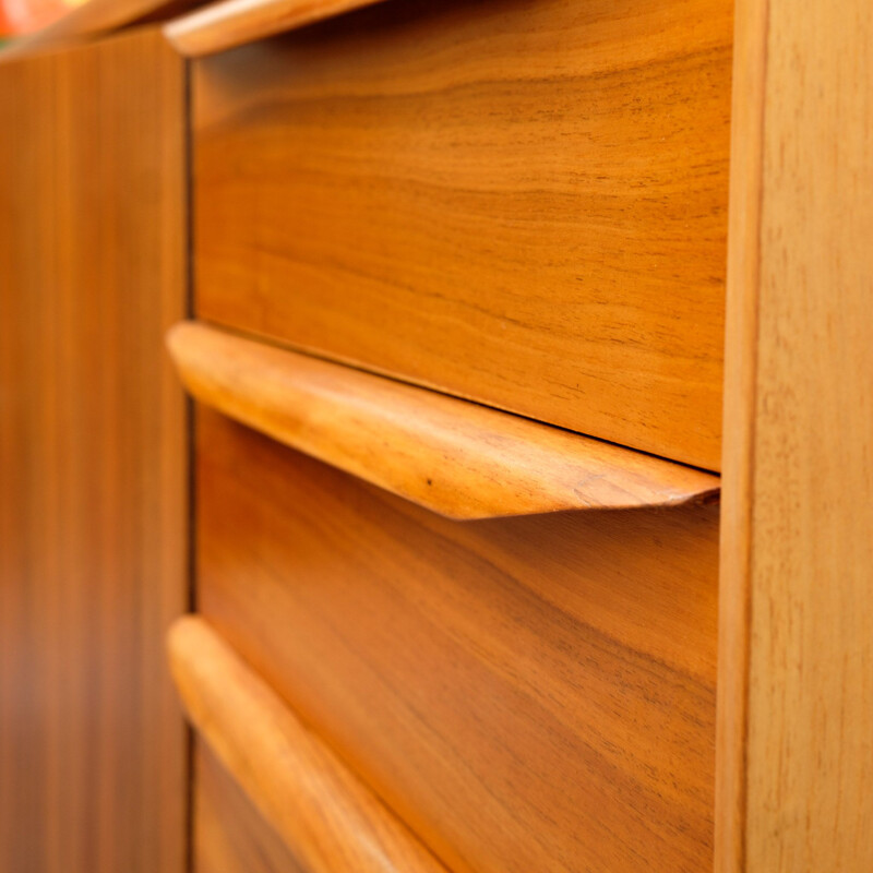 Vintage sideboard in caucasian walnut