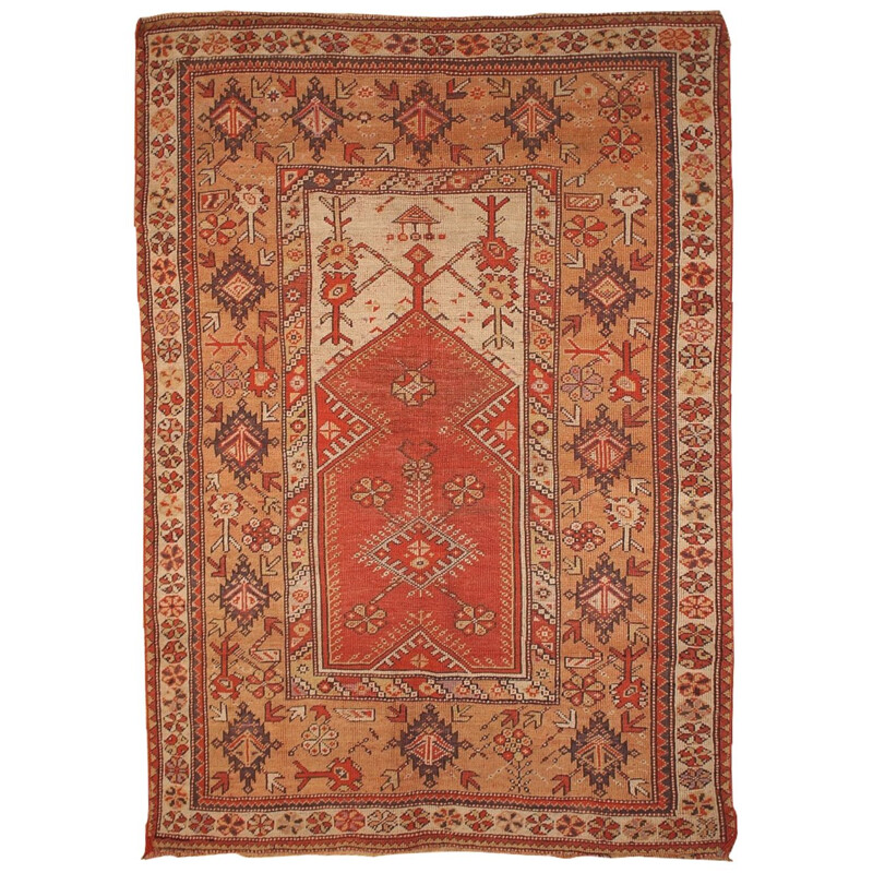 Vintage Turkish carpet handmade