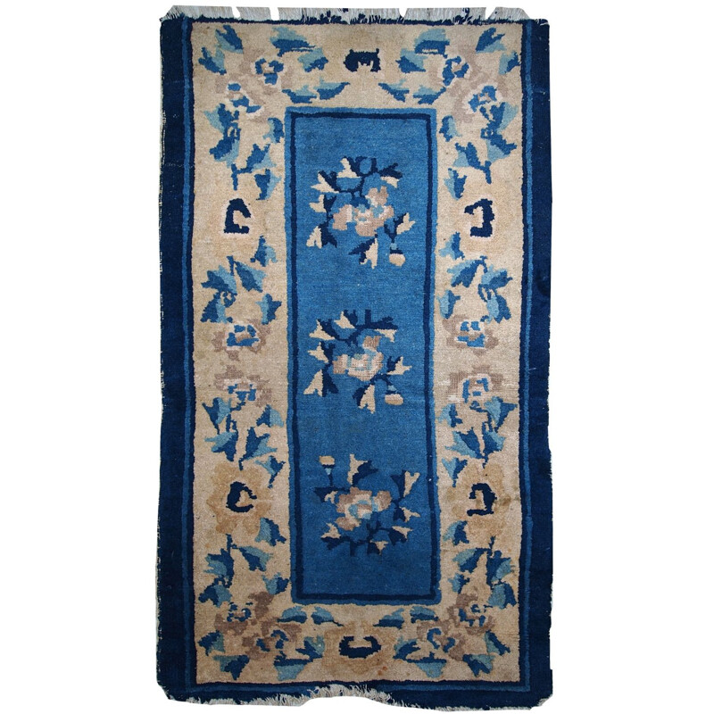 Vintage chinese hanmade rug - 1930s