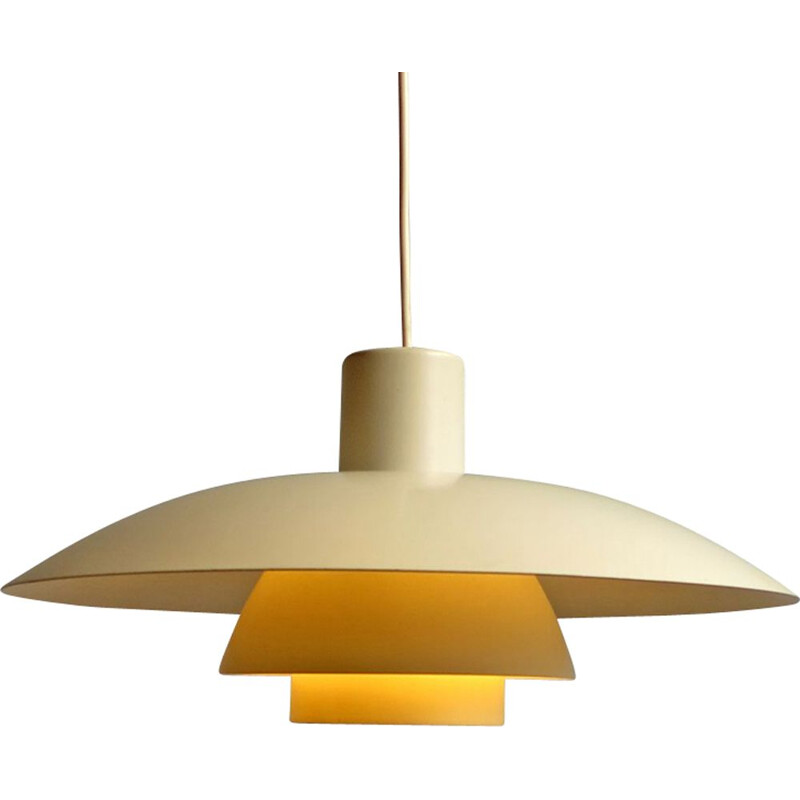 Vintage yellow "PH4" pendant lamp