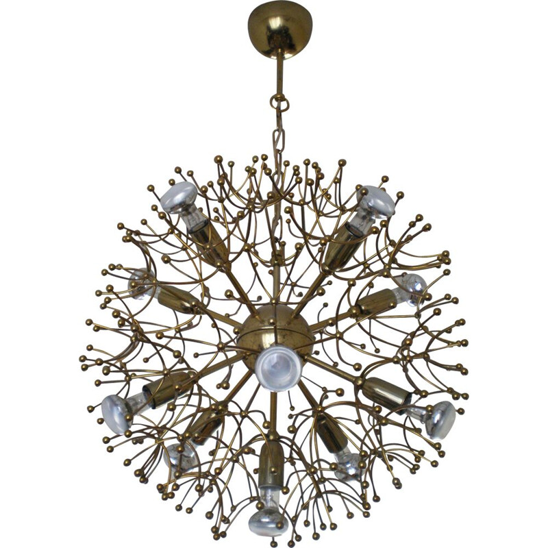 Vintage Chandelier "Sputnik" by Gaetano Sciolari