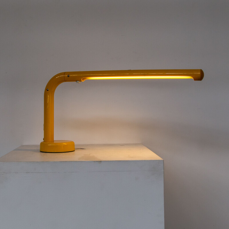 Lampe "Tube" jaune par Anders Pehrson pour Atelje Lykthan - 1960