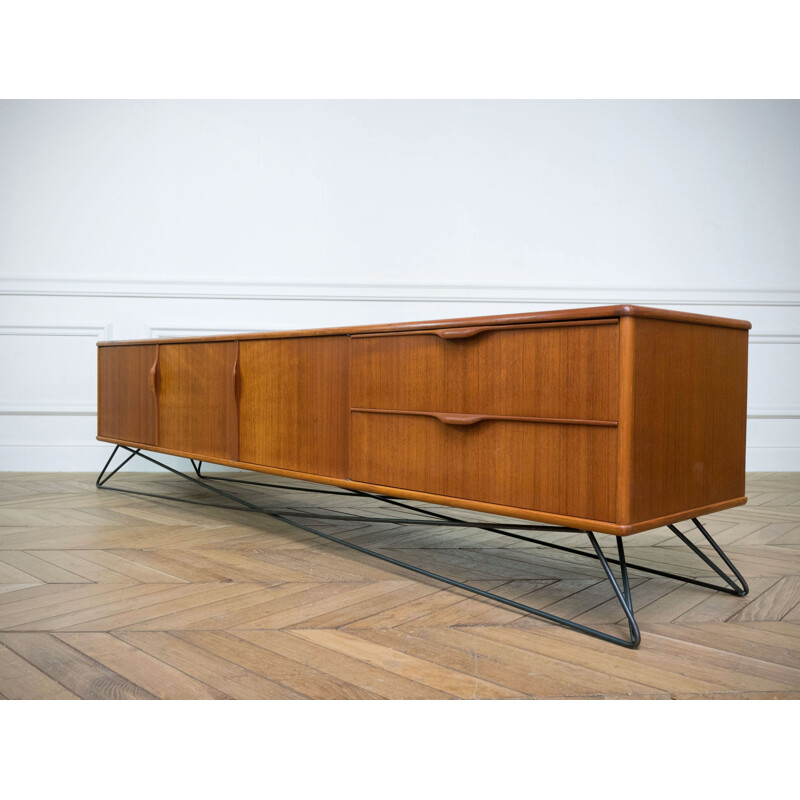 Vintage Scandinavian sideboard in teak 