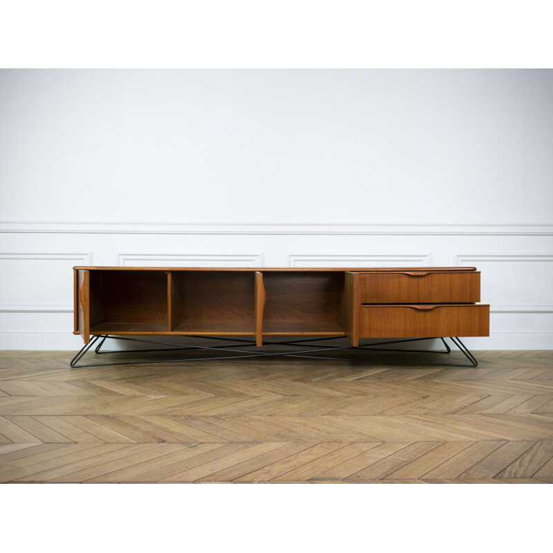 Vintage Scandinavian sideboard in teak 