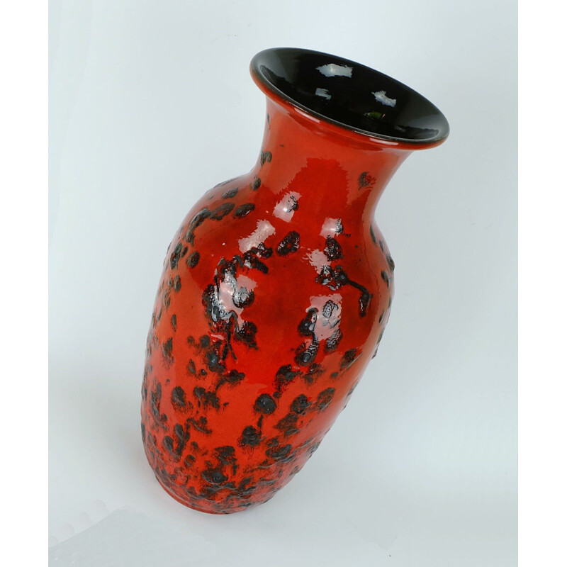 Vase vintage en céramique par Scheurich modèle "239-41"