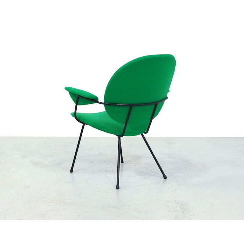 Vintage green armchair 302 by WH Gispen for Kembo