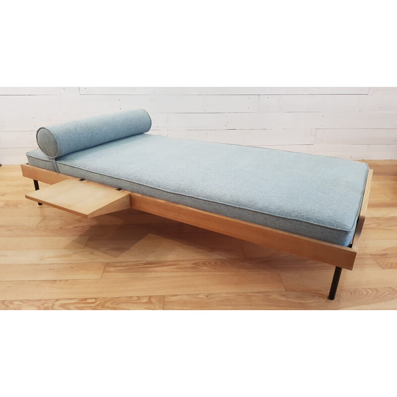 Vintage daybed in solid beech