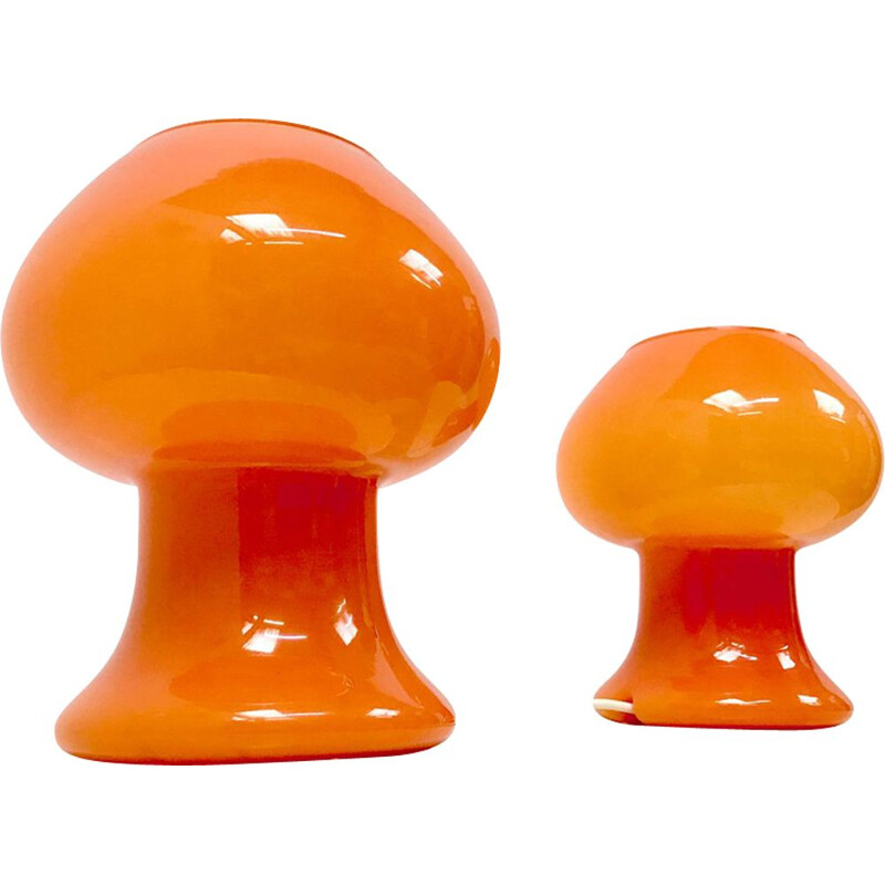 Suite de 2 lampes de table Prova orange 