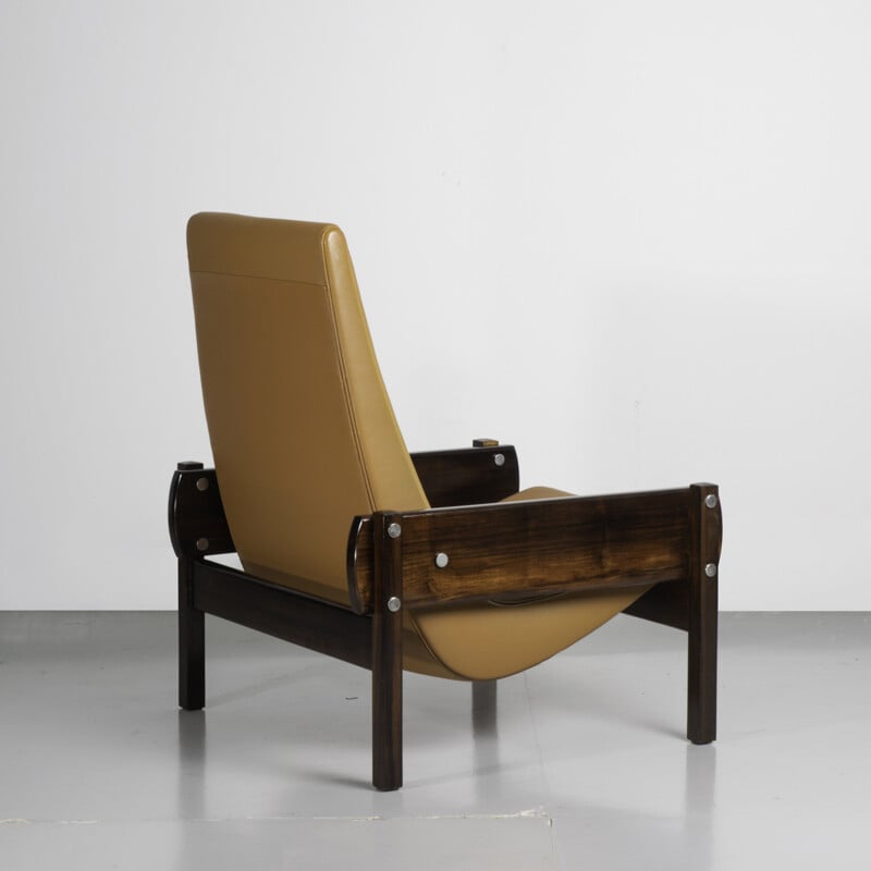Vintage Brazilian armchair "Vronka" by Sergio Rodrigues