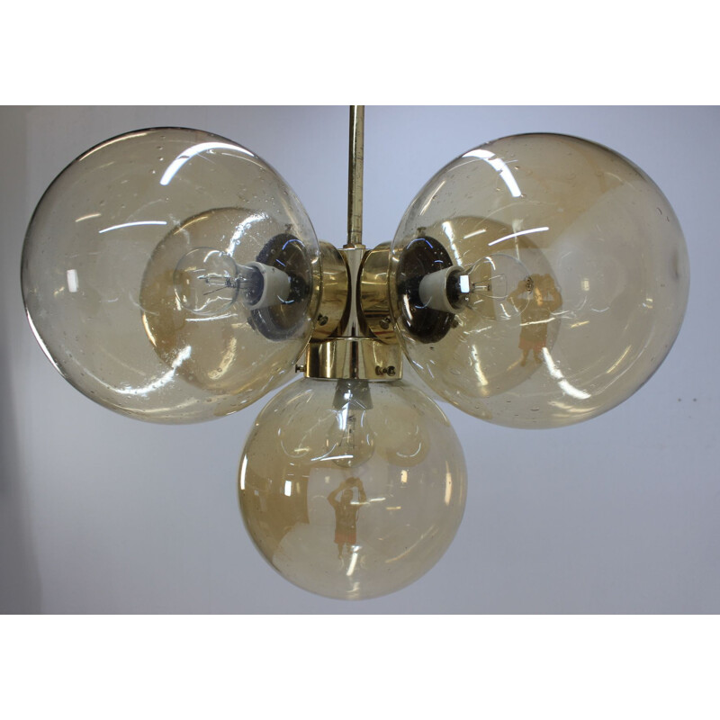 Vintage chandelier Sputnik by Kamenicky Senov