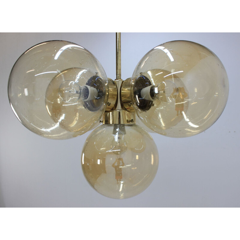 Vintage chandelier Sputnik by Kamenicky Senov