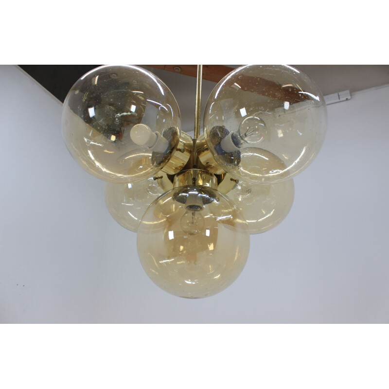 Vintage chandelier Sputnik by Kamenicky Senov