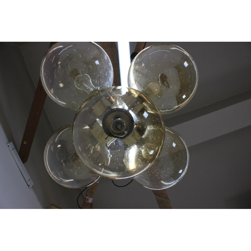 Vintage chandelier Sputnik by Kamenicky Senov