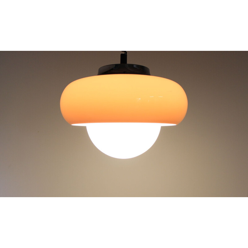 Vintage pendant lamp by Harvey Guzzini for Meblo