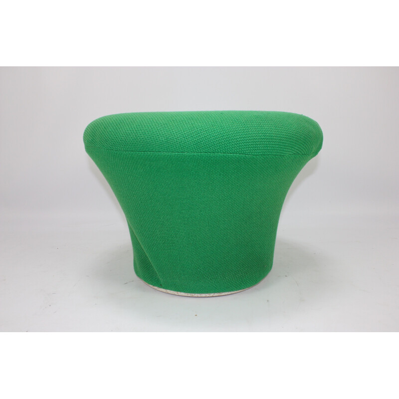 Vintage green "Mushroom" pouf by Pierre Paulin for Artifort