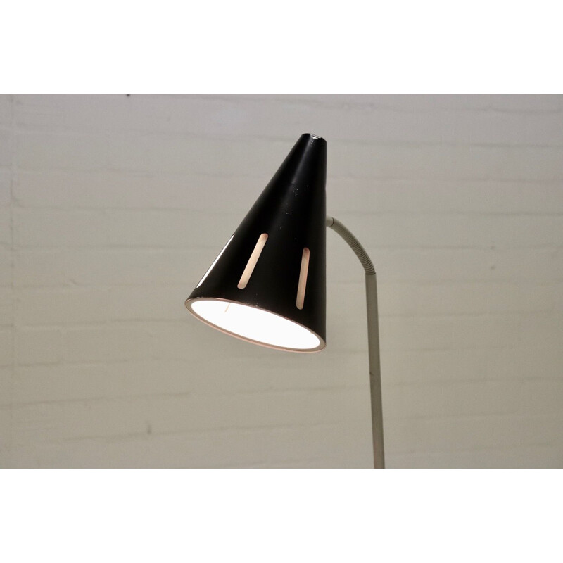 Lampadaire vintage noir par T. Busquet