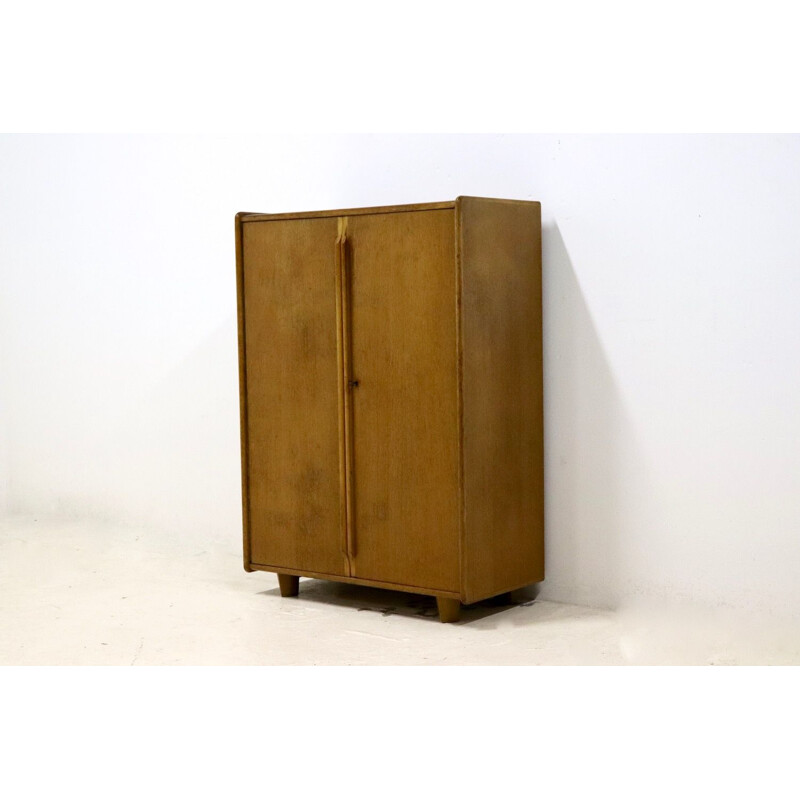 Petit armoire vintage en chêne série "Pastoe CE06" par Cees Braakman