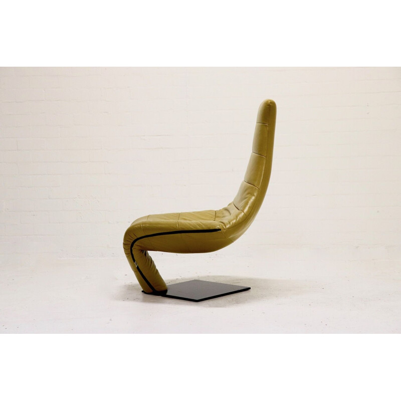 Vintage Lounge Chair apfelgrün "Turner" Limited Edition von Jack Crebolder für Harvink