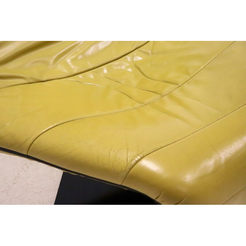 Lounge chair vintage vert pomme "Turner" édition limitée par Jack Crebolder pour Harvink