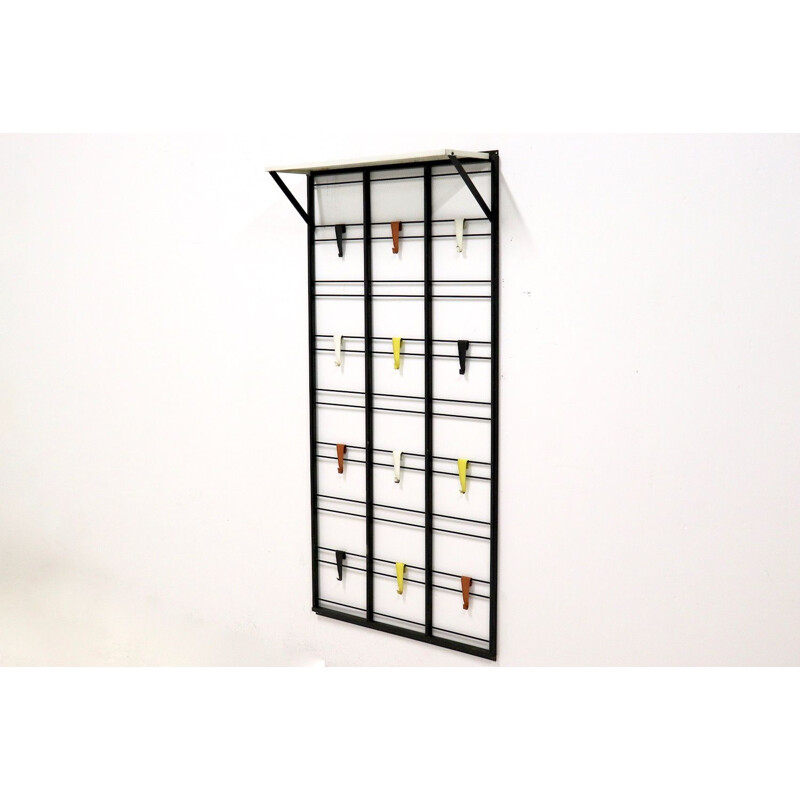 Vintage "Toonladder" coat rack by Tjerk Reijenga for Pilastro Holland