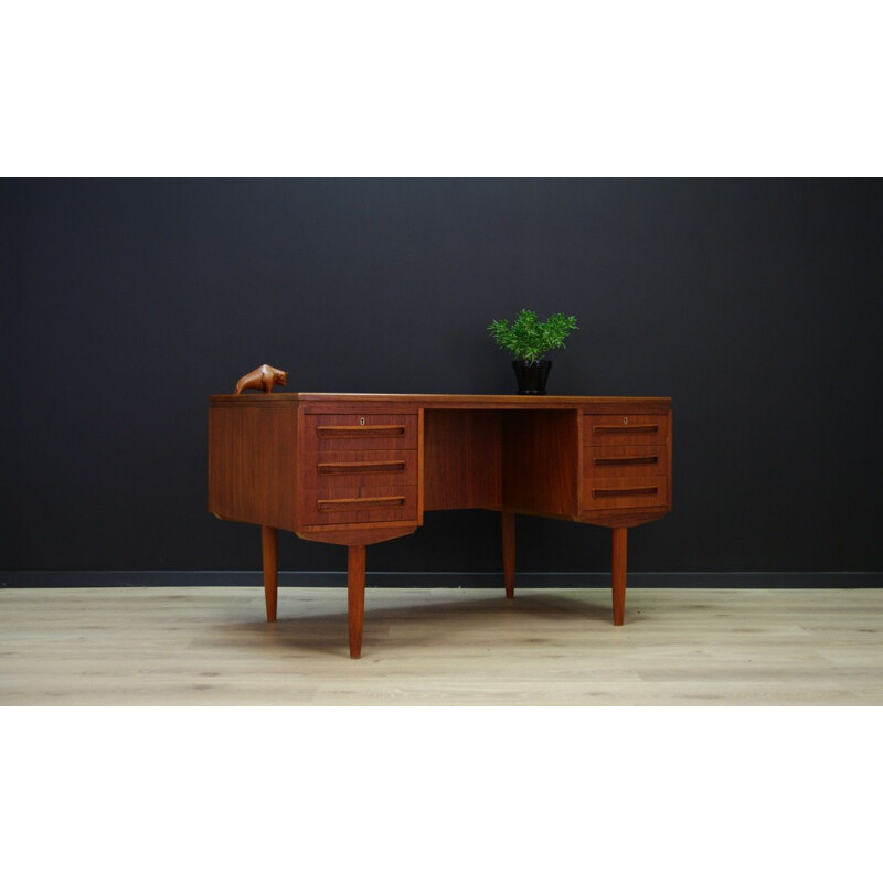 Vintage Danish writing desk by J Svenstrup 