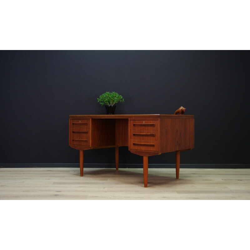 Vintage Danish writing desk by J Svenstrup 