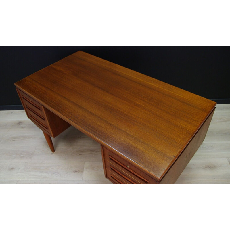 Vintage Danish writing desk by J Svenstrup 