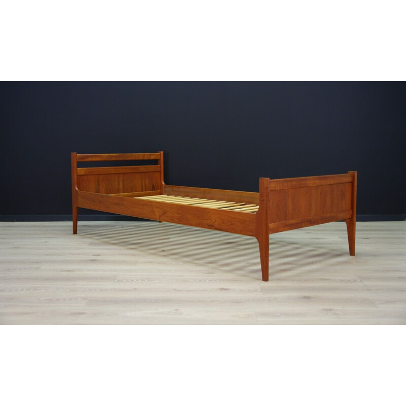 Vintage Danish bed in teak