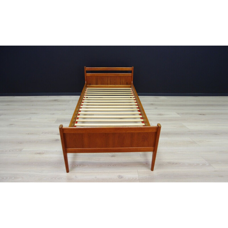 Vintage Danish bed in teak