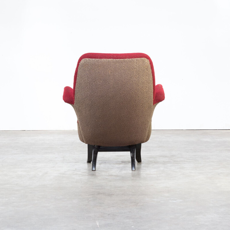 Vintage "penguin" lounge chair by Theo Ruth for Artifort