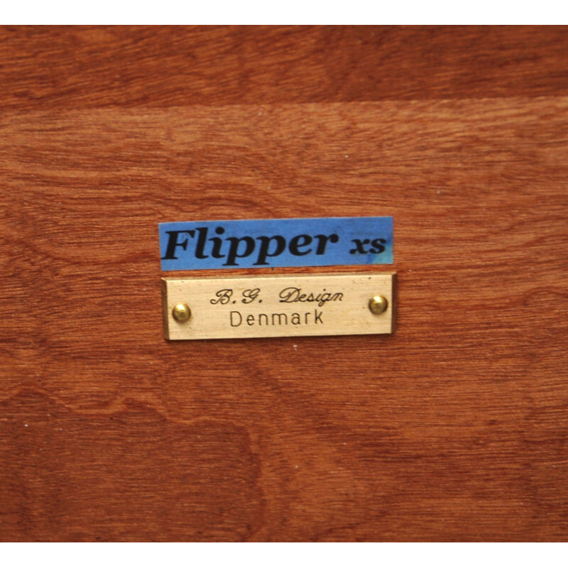 Flipper XS scandinavian desk in rosewood - 1960s