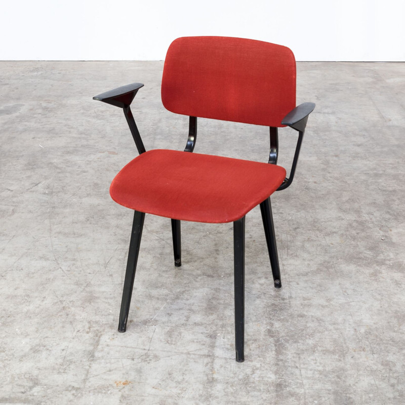 Vintage set of 8 "revolt" chairs by Friso Kramer for Ahrend