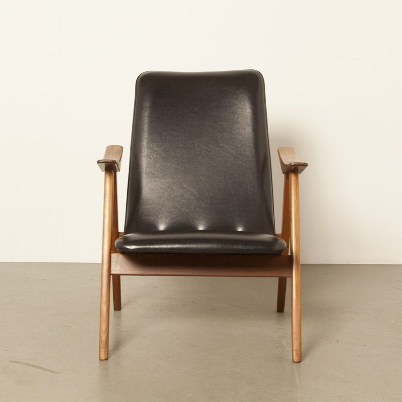 Vintage armchair by Louis van Teeffelen