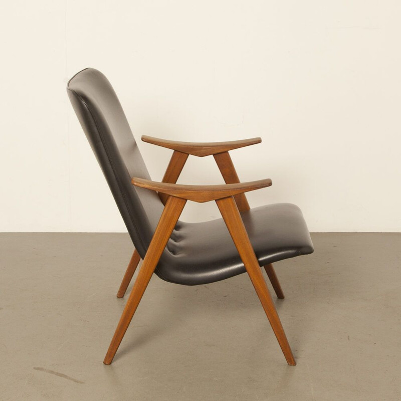 Vintage armchair by Louis van Teeffelen