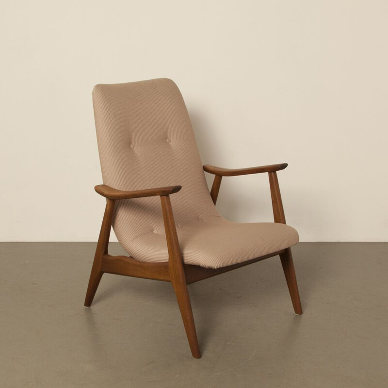 Vintage Armchair by Louis Van Teeffelen modernly