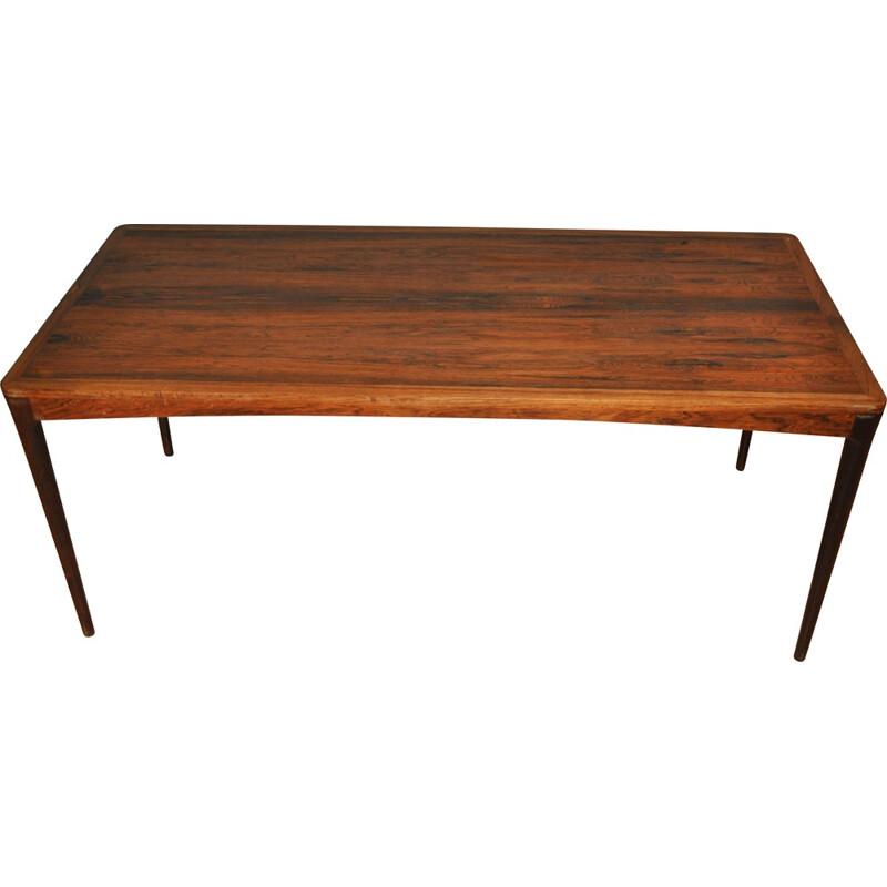 Mid-century coffee table in Rio rosewood - 1960s