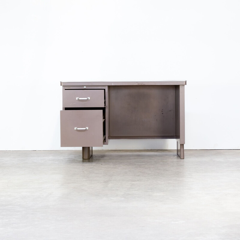 Vintage metal Brown Dutch desk