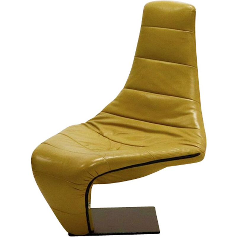 Vintage limited Edition green "Turner" lounge chair by Jack Crebolder pour Harvink