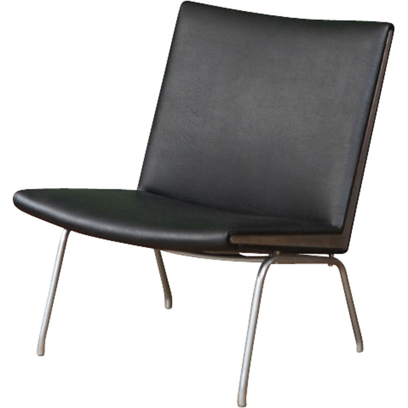 Vintage Kastrup armchair without arm by Hans Wegner