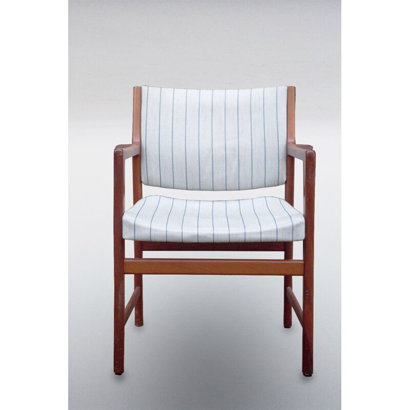 Suite de 6 fauteuils vintage en teck par Karl Erik Ekselius pour les J.O. Carlsson