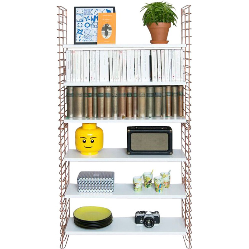 Modular shelf system Tomado in metal by Adriaan Dekker