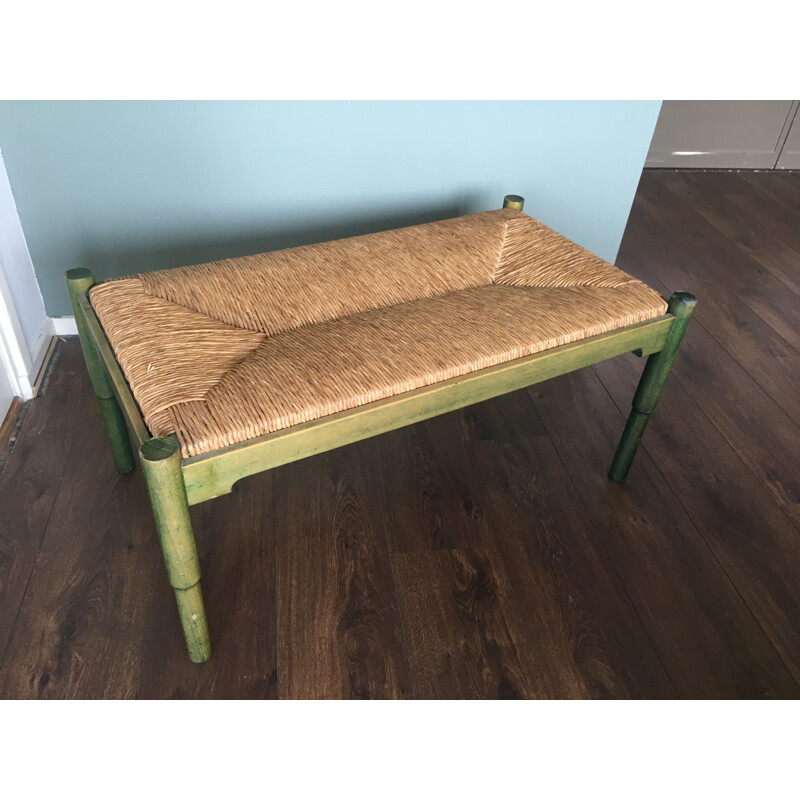 Banc de Carimate Vintage par Vico Magistretti pour Cassina