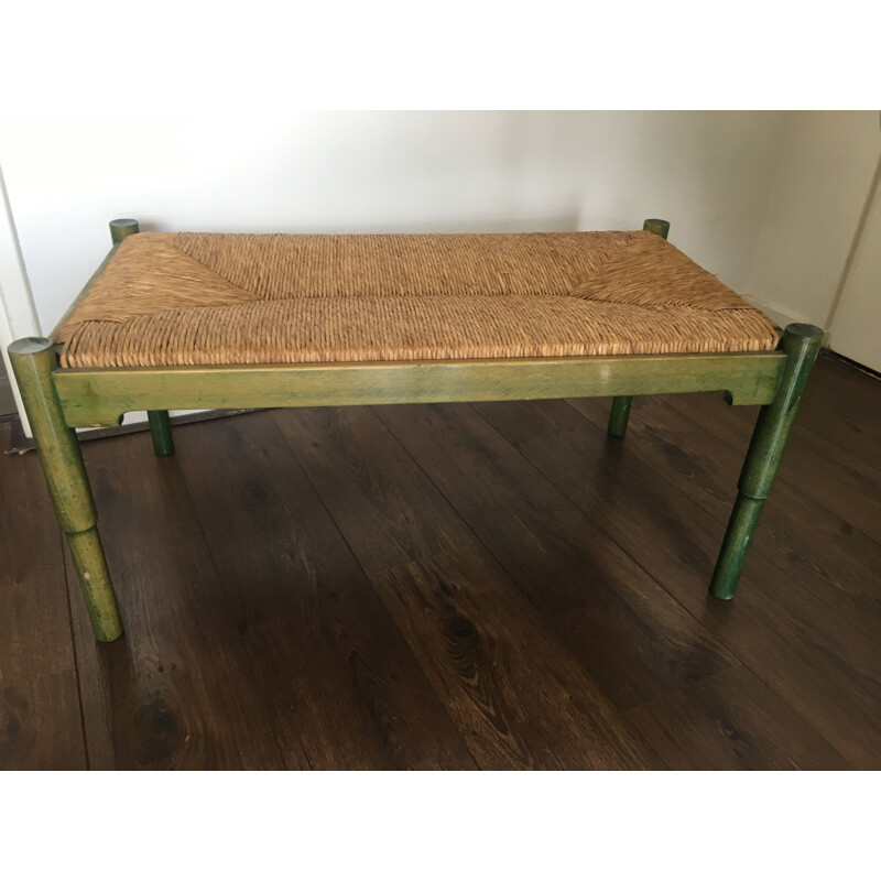 Vintage Carimate Bench by Vico Magistretti for Cassina