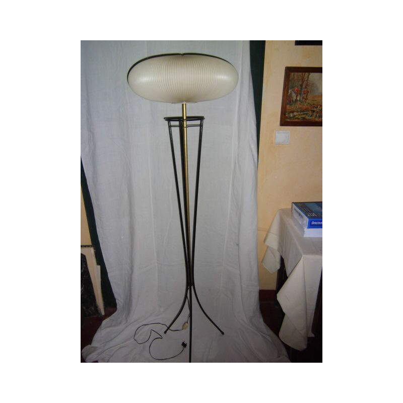 Lamp Vintage brass and steel for House Rispal